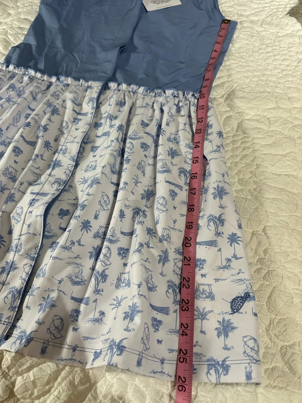 NWT Turtles and Tees Girls Golf Dress and Matching Shorts XL